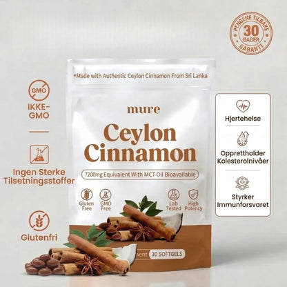 Ceylonkanel 7200mg Ekvivalent med MCT-olje