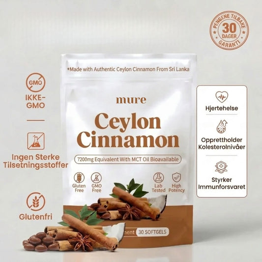 Ceylonkanel 7200mg Ekvivalent med MCT-olje