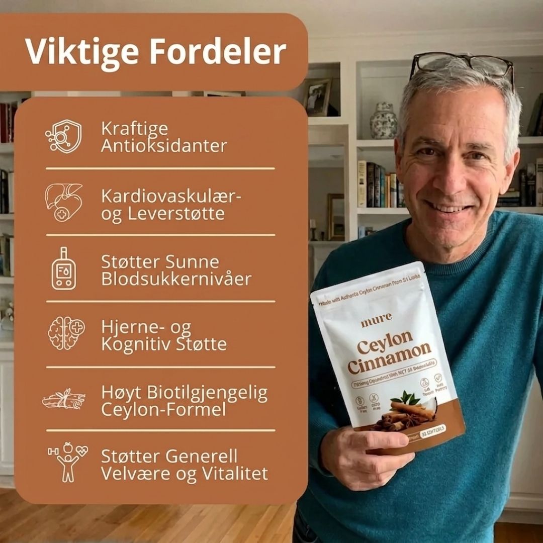 Ceylonkanel 7200mg Ekvivalent med MCT-olje
