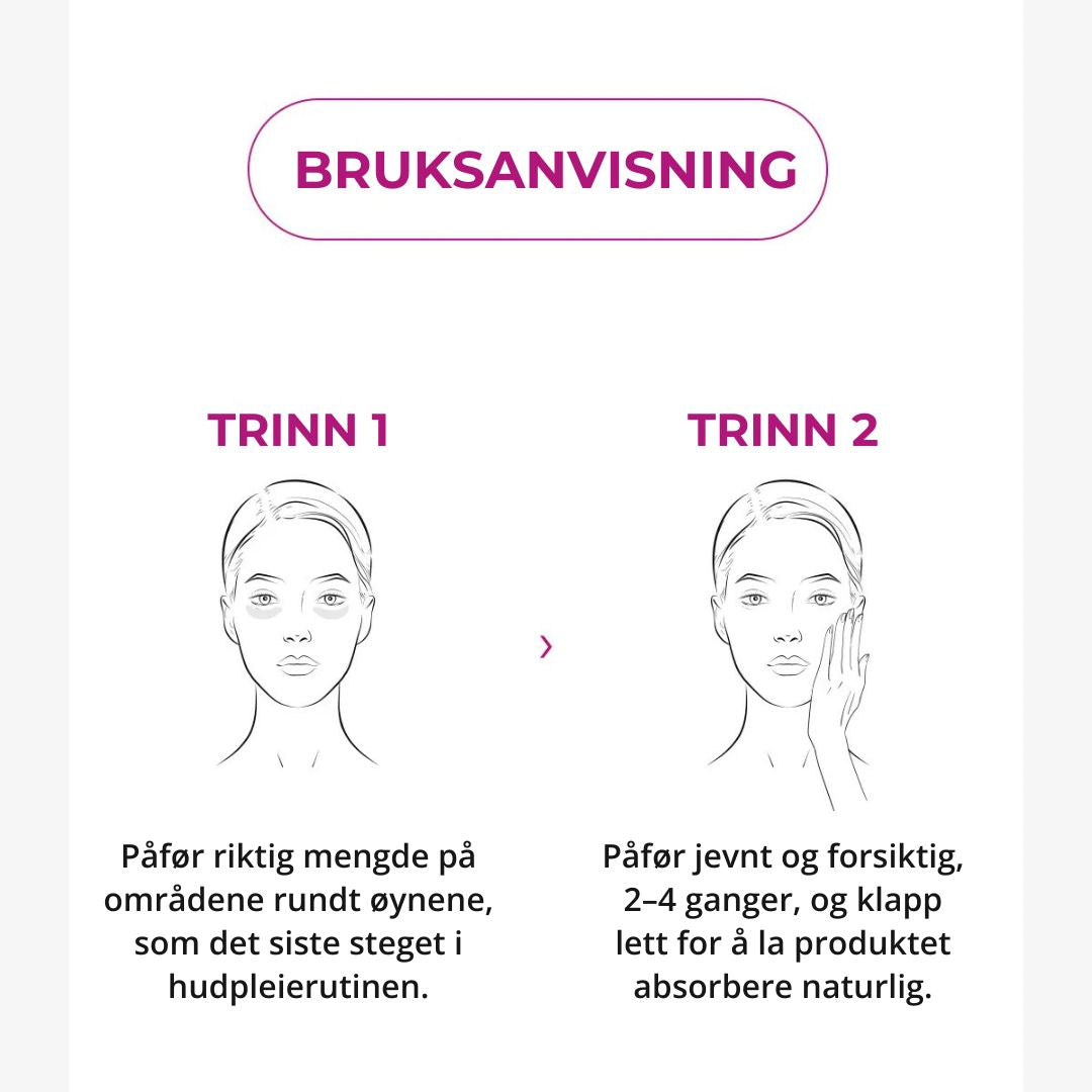 Mure Kalsium Øyekrem mot Mørke Flekker