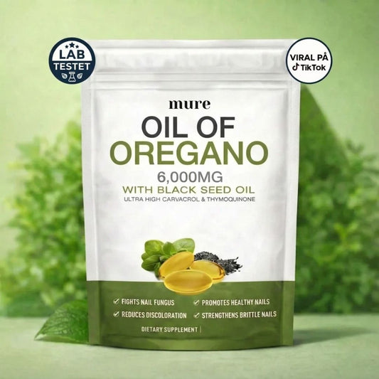 OREGANO & SVARTFRØOLJE – HJELPER MED Å BEKJEMPE NEGLSOPP